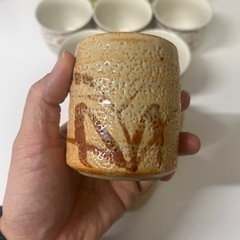  丸越陶器店 湯のみ5セット有田焼　華山　湯呑み　5個セット　　　の画像