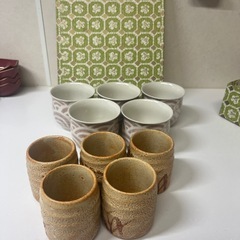  丸越陶器店 湯のみ5セット有田焼　華山　湯呑み　5個セット　　　