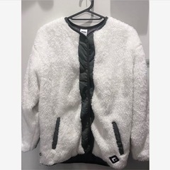 【新品未使用】CONVERSE フリース ノーカラージャケット