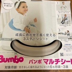 バンボ　マルチシート　6ヶ月頃〜3歳の画像