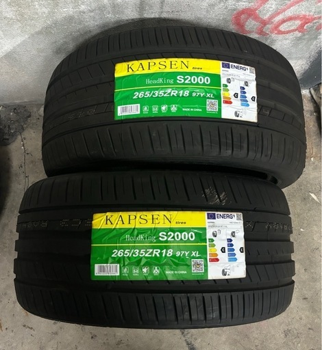 18インチタイヤ265/35r18
