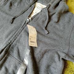 ☆新品未使用☆ UNIQLO スウェット フルジップ パーカー(長袖) Mサイズ　※メンズ レディース 男 女 兼用 ユニクロ　〜郵送可能〜　⑧
の画像