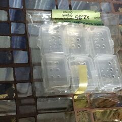 無料 歯ブラシ透明キャップ小さめ６個の画像