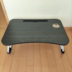 ☆超美品☆アウトドアテーブル(タブレット置き＆ドリンクホルダー)...