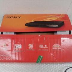 SONY ソニー DVDプレーヤー ブラック DVP-SR20 　2020年製　本体　取説　ケーブル　動作品の画像