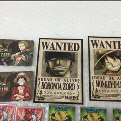 ビックリマン ワンピースマン RED/ONE PIECE ワンピース 麦わらストア限定 非売品 手配書 シールの画像