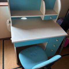 勉強机、椅子セット
