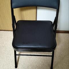 パイプ椅子２脚セット