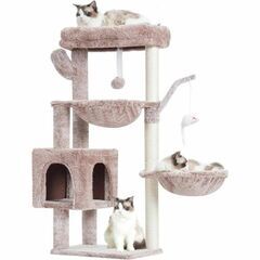大特価⭐キャットタワー ミニキャットタワー 子猫や体の小さな猫に...