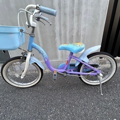 子供用自転車　アナと雪の女王
