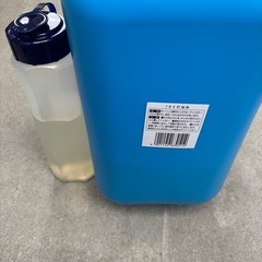 【約10倍希釈済み中古品】花咲かG　タンククリーナー　錆取り　新品購入ポリタンク保管　リンス用小分け液あり　レストア等にの画像