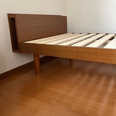 ニトリ　シングルベッド（フレームのみ）の画像