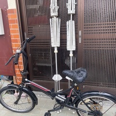 決定しました！折り畳み自転車　洗濯干すやつ