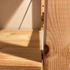 取引者決定【5/11まで】IKEA  パイン材　シェルフ(中)の画像