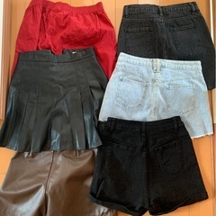 ミニスカート6点セット フレアスタイル　Mサイズ相当　グレイルなどの画像