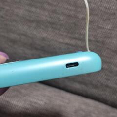 美品 mamorino6 au マモリーノ 水色 本体　キッズ携帯 SECOM対応 エーユー ケータイの画像