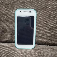 美品 mamorino6 au マモリーノ 水色 本体　キッズ携帯 SECOM対応 エーユー ケータイの画像