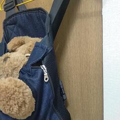 【中古】犬用だっこ紐/XL/前向き/デニム/ペット/散歩の画像