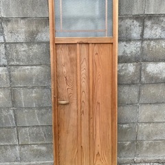 古建具レトロガラスの画像