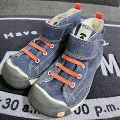 keen デニムスニーカー 16cm