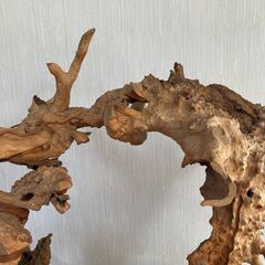 手作り 木の根の龍の置物【値下げしました】の画像