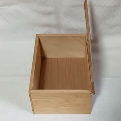 ❤　木目の綺麗な整理用小箱新品(未使用品)　①　❤の画像