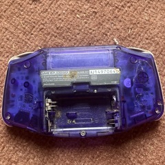 ゲームボーイアドバンス本体の画像