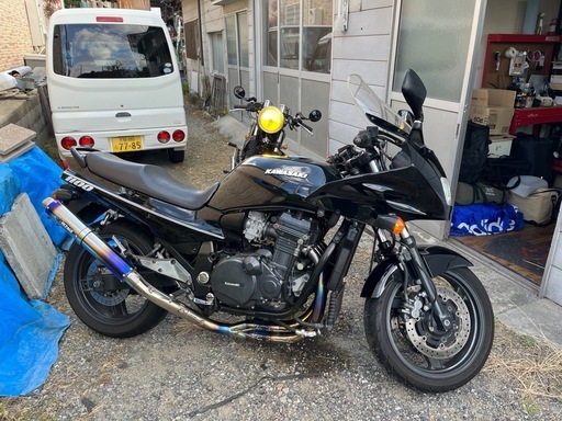 zrx1100 ZZR1100 gpz1100用　
ACF製　voltageマフラー