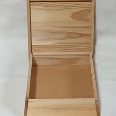 ❤　木目の綺麗な整理用小箱新品(未使用品)　②　❤の画像