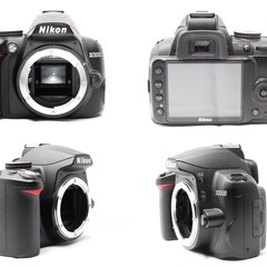 軽くて使いやすい！Nikon D3000で旅・日常・人物撮影を楽しめる一台★ 一眼レフカメラ 操作簡単の画像