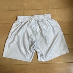 ラグビーパンツ トリコロール 白色 140 ＊サイズ130の白パンツおまけ付きの画像