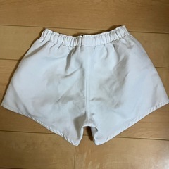 ラグビーパンツ トリコロール 白色 140 ＊サイズ130の白パンツおまけ付きの画像