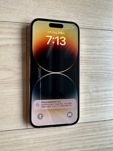 SIMフリー iPhone 14 Pro 256GB MQ173J/A バッテリー82% ゴールド 判定