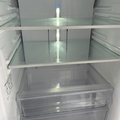 SHARP 冷蔵庫 プラズマクラスター搭載 271L ブラウン　2017年製の画像