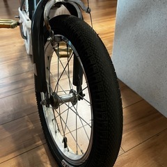 子ども自転車　16インチ　折り畳み式の画像