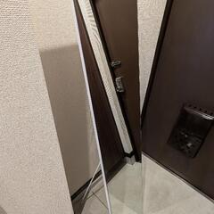 【傷汚れ無し】姿見　ホワイトの画像