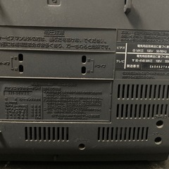 【ジャンク品】パナソニック　テレビデオ　TH-14VT1の画像