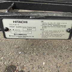 HITACHI【建設機械】ヘッドガード　新品未使用
 の画像