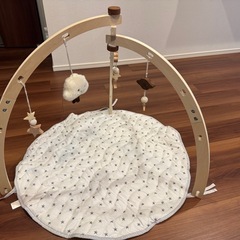 ベビージム　木製　折り畳み
