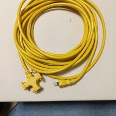 延長コード 10m 3個口 VCT高耐久 ソフトケーブル 125...