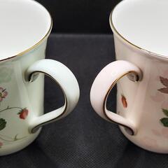 未使用　WEDGWOOD 　ウェッジウッド　ワイルドストロベリー　カップ　コーヒーカップ　ティカップの画像