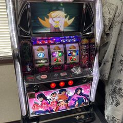 パチスロ 化物語 ヒロインパネル 実機 スロット コイン不要機 ...