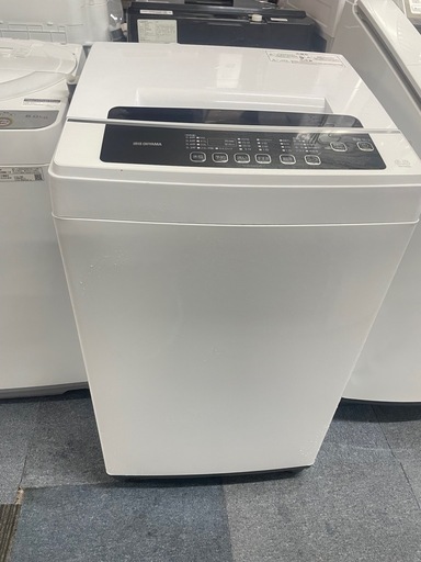 北九州市内配送無料　保証付き 2021年製　アイリスオーヤマ　全自動洗濯機　6.0kg IAW-T602E