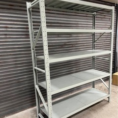 新品未使用スチールラック 業務用 5段 高さ250cm 耐荷重3...