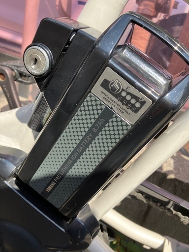 ジャンク品　電動アシスト付き自転車　子乗せ　YAMAHA pass kiss
