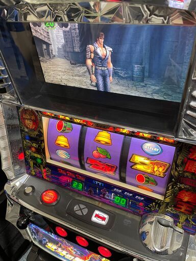 北斗の拳 世紀末救世主伝説 実機 パチスロ スロット コイン不要機 直接引取