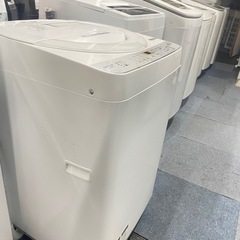 北九州市内配送無料　保証付き シャープ SHARP 全自動洗濯機 6.0kg ホワイト系 ES-GE6C-Wの画像