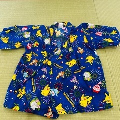 キッズ　ポケモン甚平の画像
