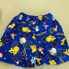キッズ　ポケモン甚平の画像
