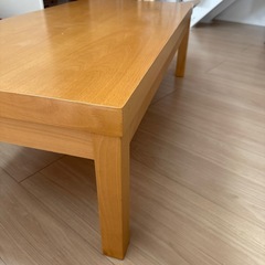 ウッドテーブルお譲りします！の画像